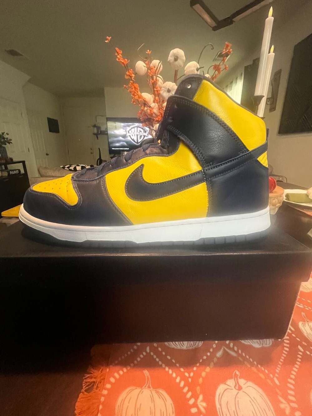 Nike Dunk High SP Retro Michigan Blue Yellow CZ8149-700